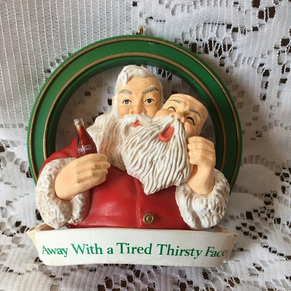 EUC COKE Ornament AWAY WITH A TIRED & THIRSTY FACE - Picture 3 of 6